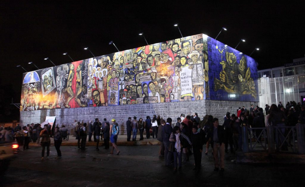Pavel Égüez, Grito de la Memoria / ‘Scream of the excluded’, Quito, 2014.