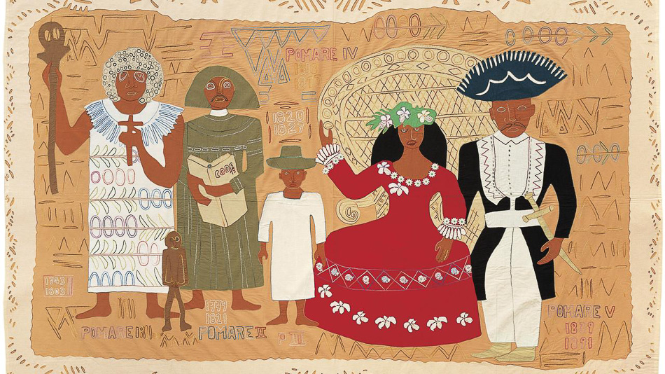 Aline Amaru (Tahití), La Famille Pomare, 1991.
